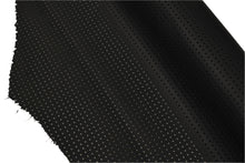 Black Perforated Cowhide 2.5–3oz - Buckskin Leather Co. Load image into Gallery viewer, Black Perforated Cowhide 2.5–3oz - Buckskin Leather Co.