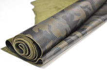 Cowhide Camo 2.5 - 3oz - Buckskin Leather Co. Load image into Gallery viewer, Cowhide Camo 2.5 - 3oz - Buckskin Leather Co.
