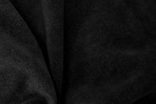 Black Load image into Gallery viewer, Garment Suede Cowhide 2.5–3oz - Buckskin Leather Co.