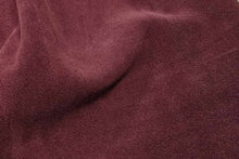Burgundy Load image into Gallery viewer, Garment Suede Cowhide 2.5–3oz - Buckskin Leather Co.