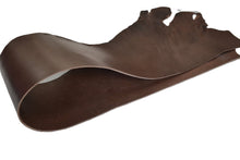 Hermann Oak® - English Bridle Veg-Tan Cowhide Belly - Buckskin Leather Co. Load image into Gallery viewer, Hermann Oak® - English Bridle Veg-Tan Cowhide Belly - Buckskin Leather Co.
