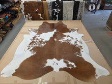 HS042601 Load image into Gallery viewer, Natural Hair On Cowhide Rugs - Buckskin Leather Co.