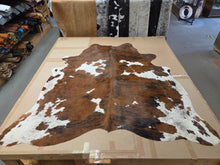TC042614 Load image into Gallery viewer, Natural Hair On Cowhide Rugs - Buckskin Leather Co.