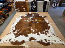 TC042627 Load image into Gallery viewer, Natural Hair On Cowhide Rugs - Buckskin Leather Co.