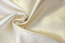 Platinum Load image into Gallery viewer, Soft Metallic Cowhide 2.75-3.25oz - Buckskin Leather Co.