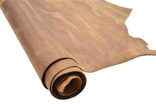 Load image into Gallery viewer, Buckhorn Brown Pull - Up Cowhide Oiltan 3 - 3.5oz - Buckskin Leather Co.
