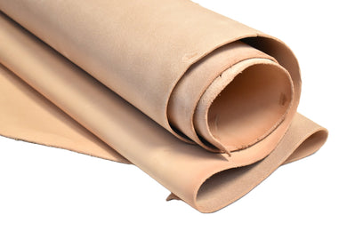 Hermann Oak® - Natural Tooling Veg - Tan Cowhide Side - Buckskin Leather Co.