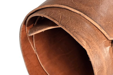 Hermann Oak® - Old World Harness, Extra Heavy Veg - Tan Cowhide Side - Buckskin Leather Co.