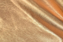 Load image into Gallery viewer, Soft Metallic Cowhide 2.75 - 3.25oz - Buckskin Leather Co.
