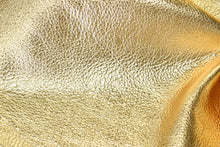 Load image into Gallery viewer, Soft Metallic Cowhide 2.75 - 3.25oz - Buckskin Leather Co.
