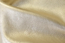 Load image into Gallery viewer, Soft Metallic Cowhide 2.75 - 3.25oz - Buckskin Leather Co.
