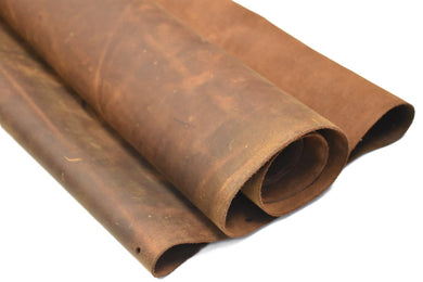 Trail Crazy Horse Cowhide Oiltan 3 - 3.5oz - Buckskin Leather Co.